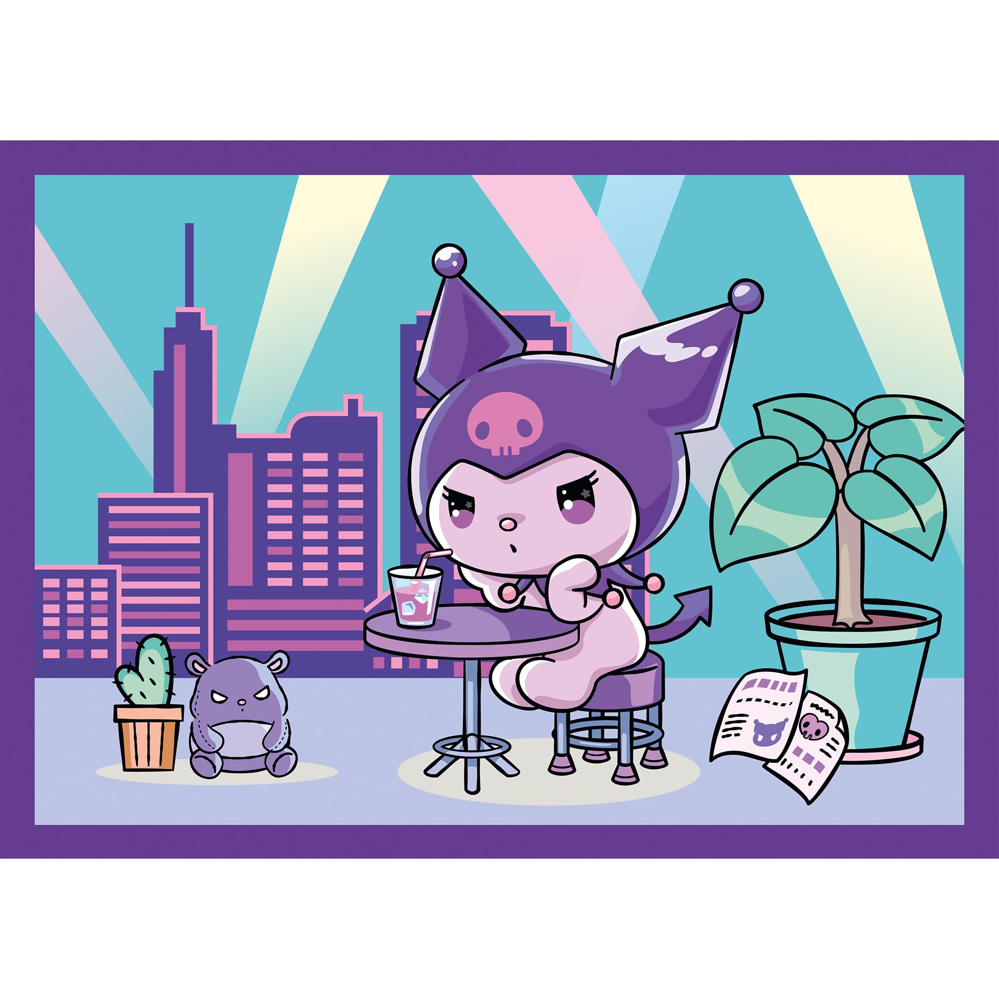 trefl-red-kuromi-day-puzzle-4-en-1-35-70-pi-ces-d-s-4-ans image 2