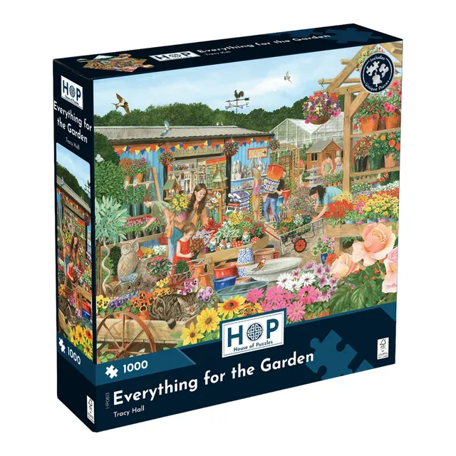 house-of-puzzles-puzzle-1000-pi-ces-everything-for-the-garden-jardin-tracy-hall image 1