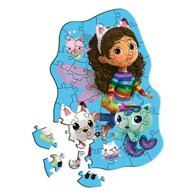 trefl-wood-craft-gabby-s-dollhouse-puzzle-bois-50-pi-ces-5-ans image 1