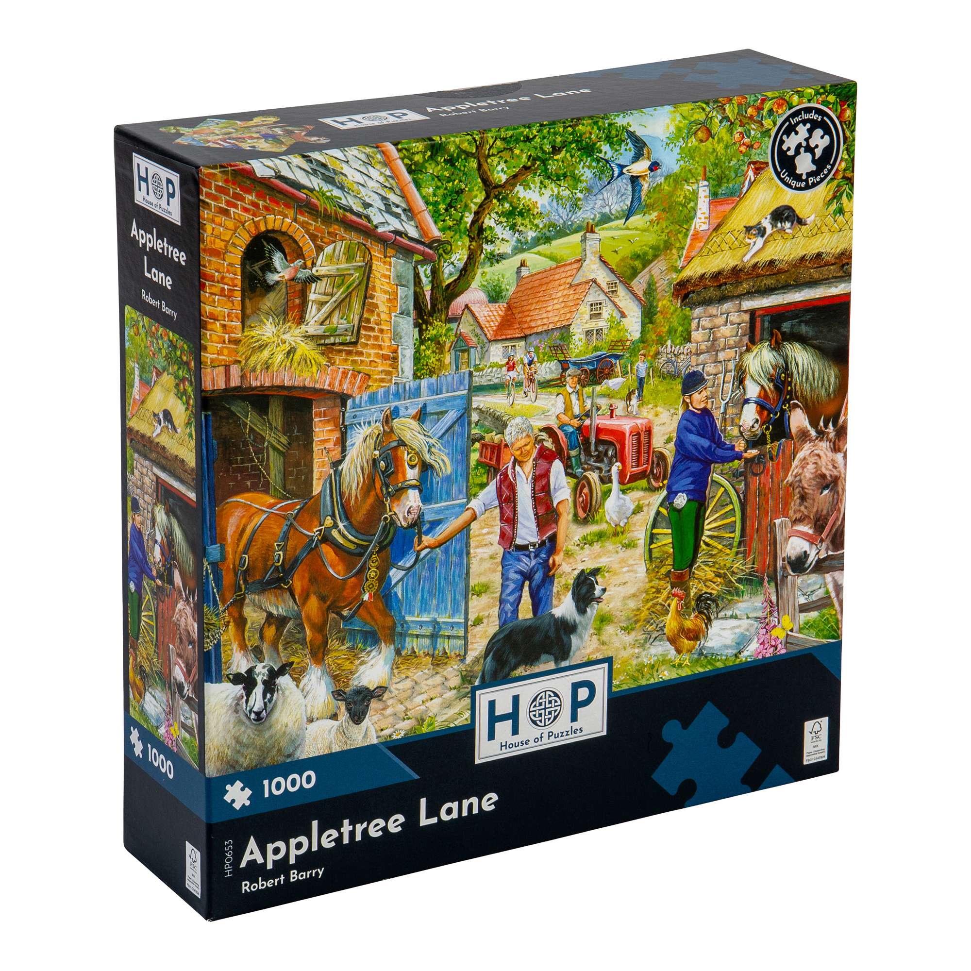 house-of-puzzles-appletree-lane-puzzle-1000-pi-ces-robert-barry image 1