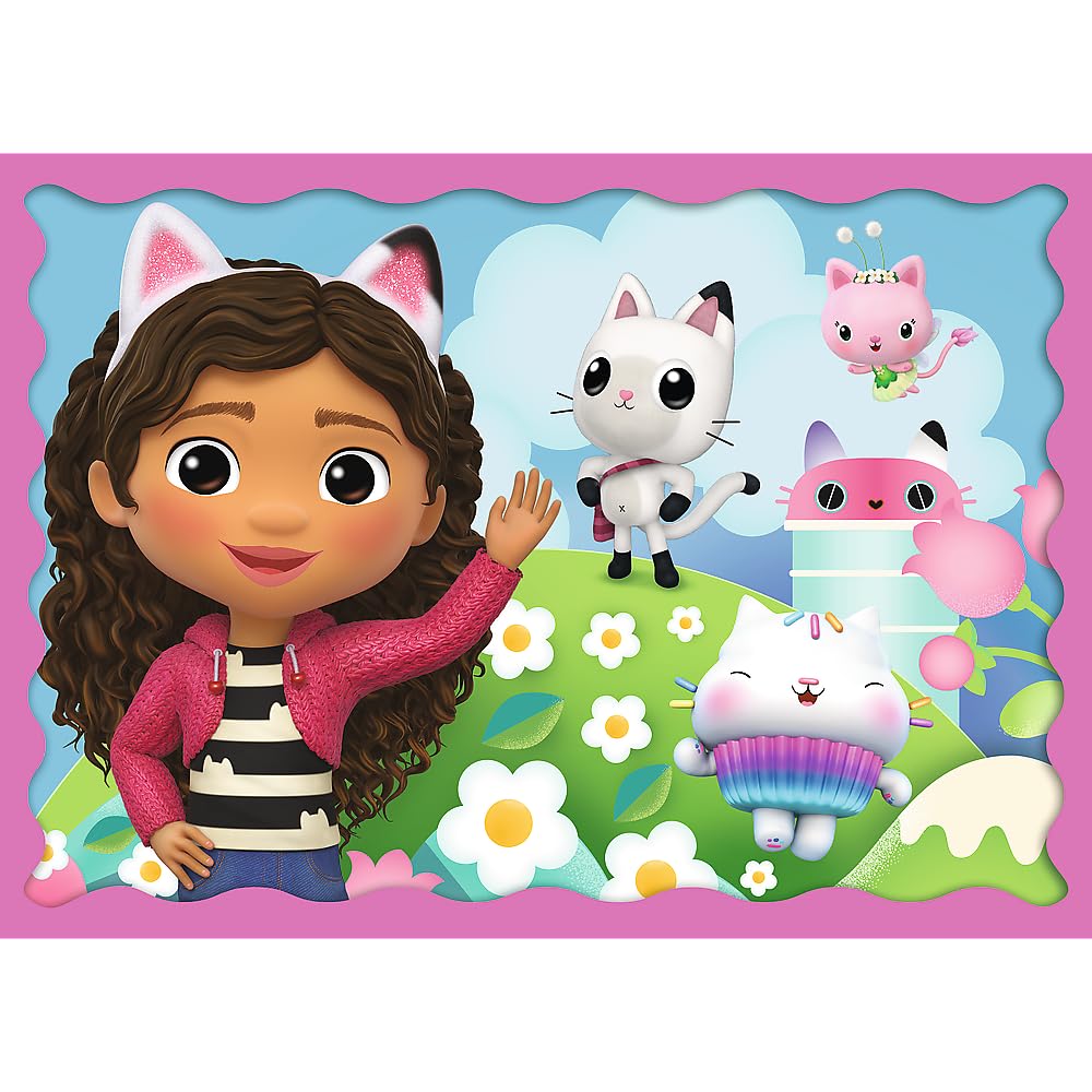 trefl-puzzle-4-en-1-gabby-maison-du-chat-4-ans image 6