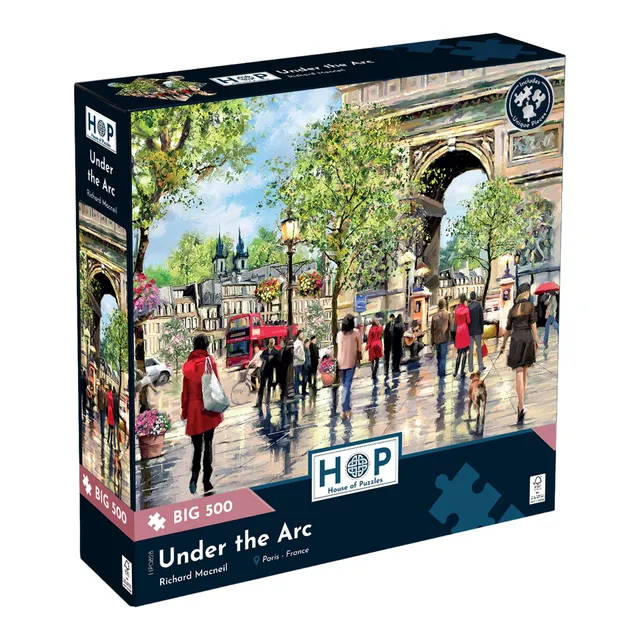 house-of-puzzles-under-the-arc-puzzle-500-pi-ces-paris-48x69-cm image 1