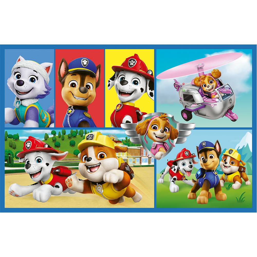 trefl-red-paw-patrol-puzzle-2x70-pi-ces-pat-patrouille-4-ans image 3