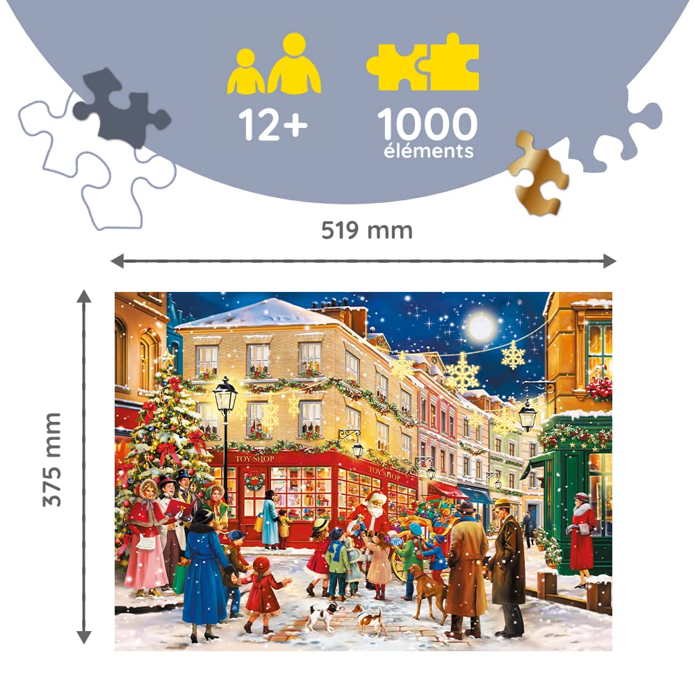 trefl-wood-craft-all-e-de-no-l-puzzle-bois-1000-pi-ces image 3