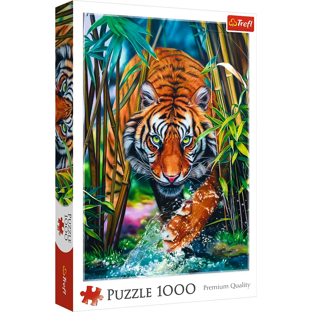 trefl-red-tigre-pr-dateur-puzzle-1000-pi-ces-10528 image 1