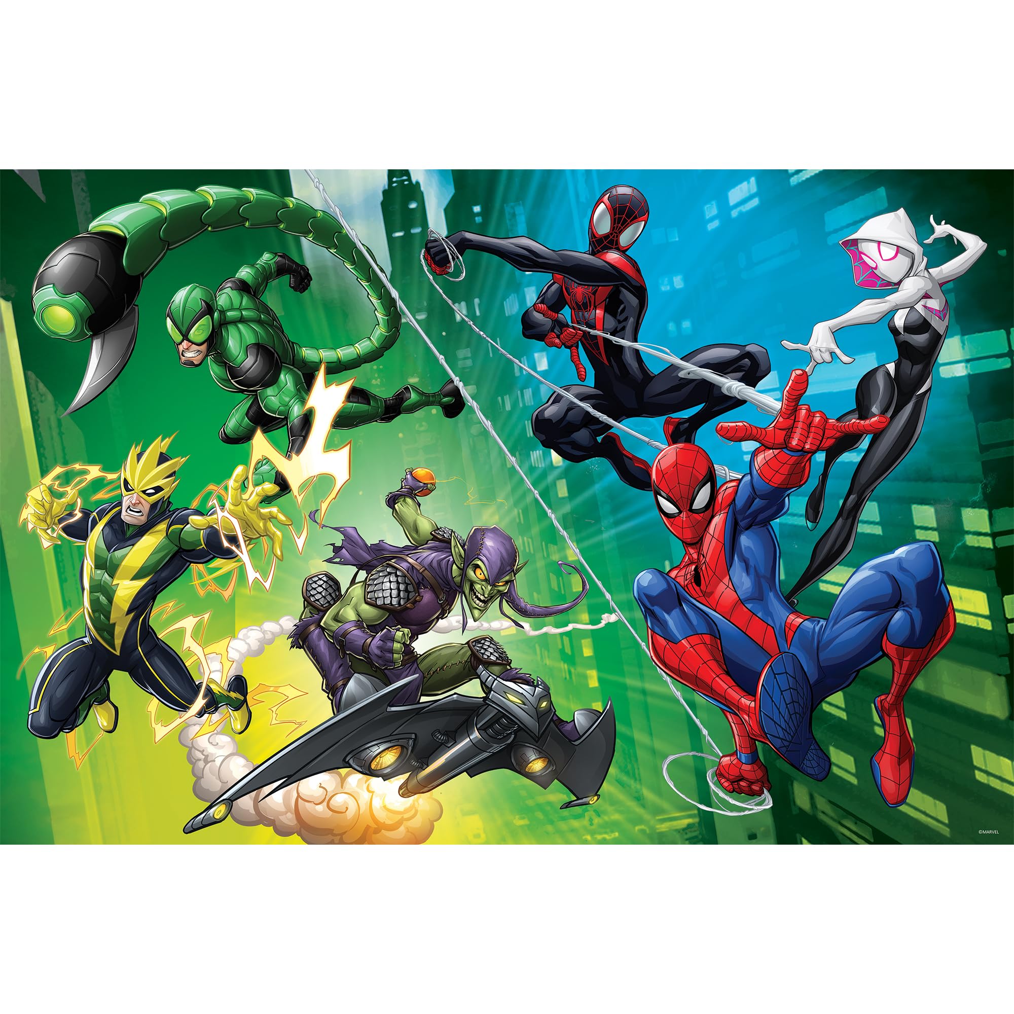 trefl-red-spiderman-toile-d-araign-e-puzzle-300-pi-ces-8-ans image 2