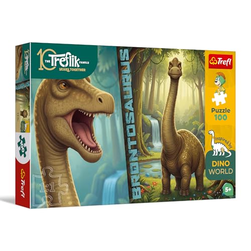 trefl-treflik-family-brontosaurus-puzzle-100-pi-ces-dinosaure image 7