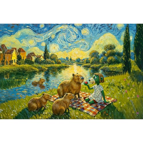 trefl-the-treflik-family-nourrir-les-capybaras-puzzle-100-pi-ces-5-ans image 8