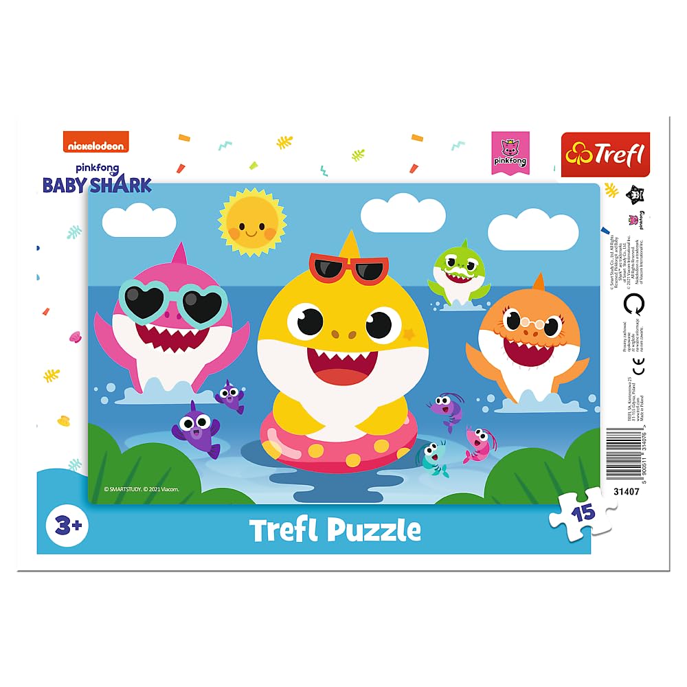 trefl-baby-puzzle-15-pieces-baby-shark-requins image 1