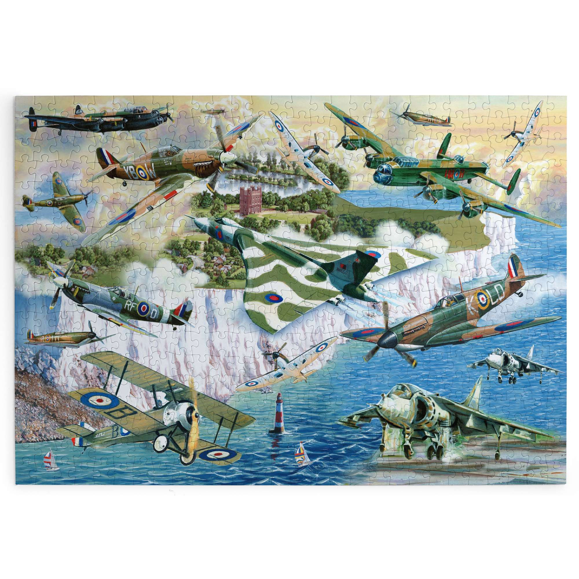 house-of-puzzles-legends-of-the-skies-puzzle-500-pi-ces-avions image 2