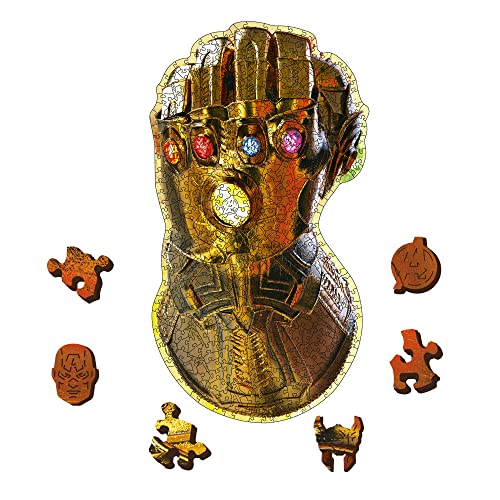 trefl-wood-craft-marvel-avengers-puzzle-bois-500-5-pi-ces-gant image 7
