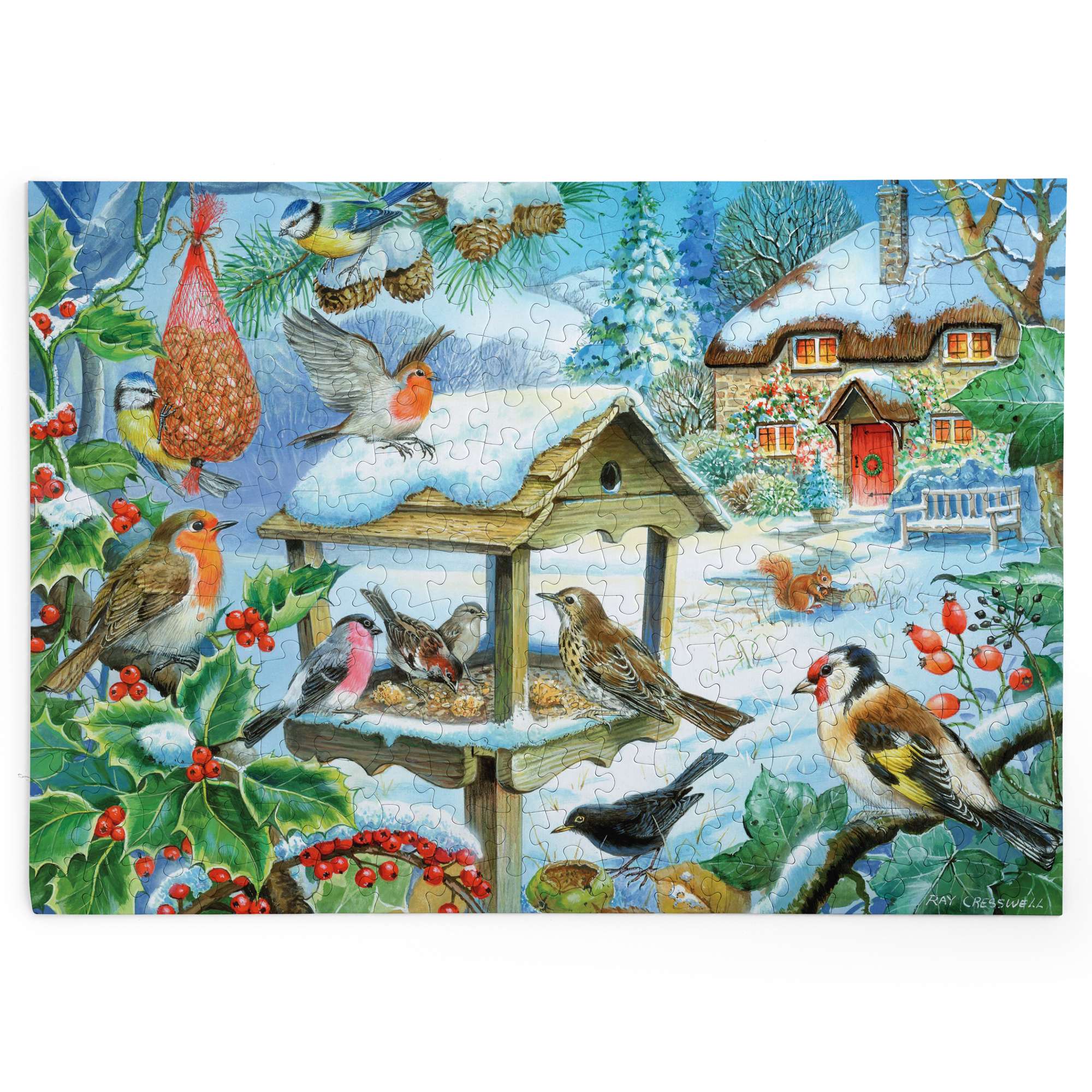 house-of-puzzles-feed-the-birds-big-250-puzzle-250-pi-ces-oiseaux image 2