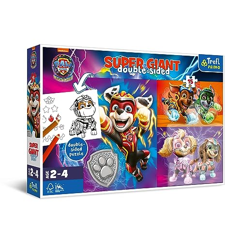 trefl-baby-primo-puzzle-15-pi-ces-pat-patrouille-mighty-movie image 8
