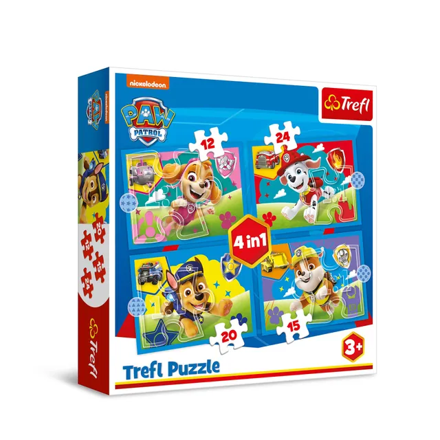 trefl-red-paw-patrol-puzzle-enfant-4-en-1-12-24-pi-ces-3-ans image 1