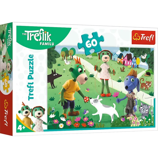 the-treflik-family-puzzle-60-pi-ces-journ-e-joyeuse-4-ans image 1