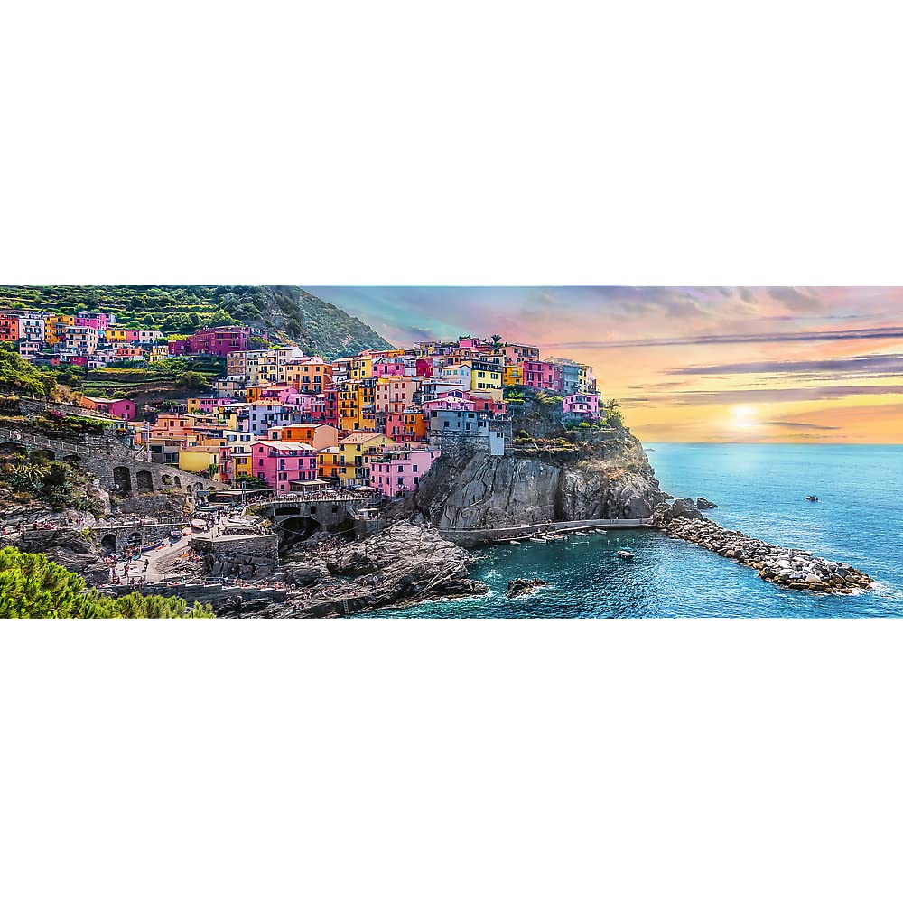 trefl-red-vernazza-coucher-soleil-puzzle-500-pi-ces-italie image 2
