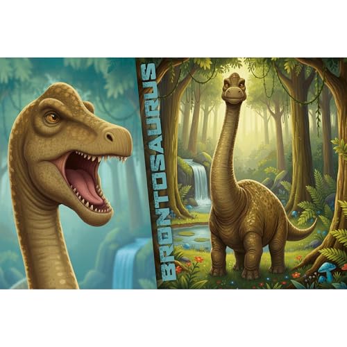 trefl-treflik-family-brontosaurus-puzzle-100-pi-ces-dinosaure image 8