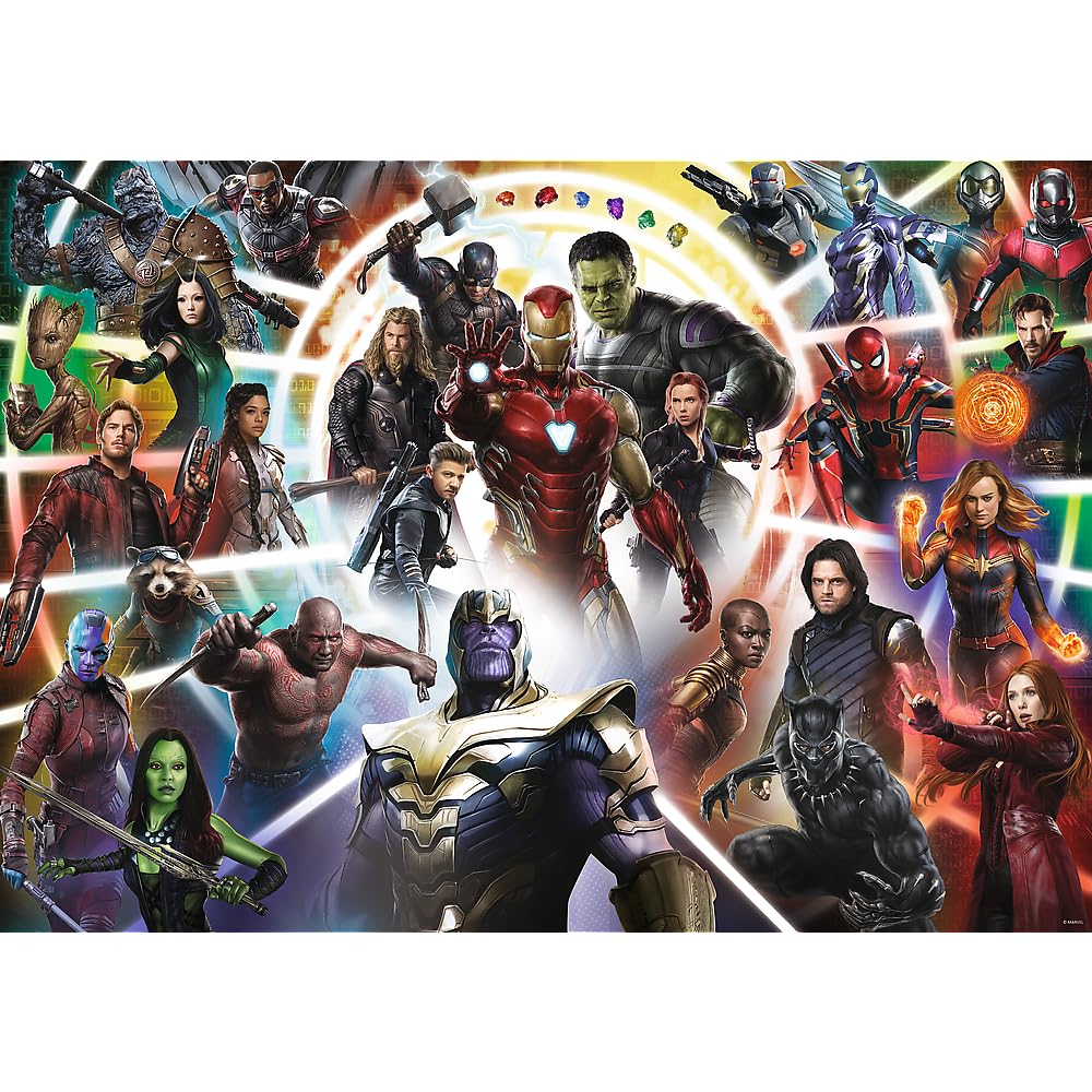 trefl-red-marvel-avengers-endgame-puzzle-1000-pi-ces-h-ros image 2