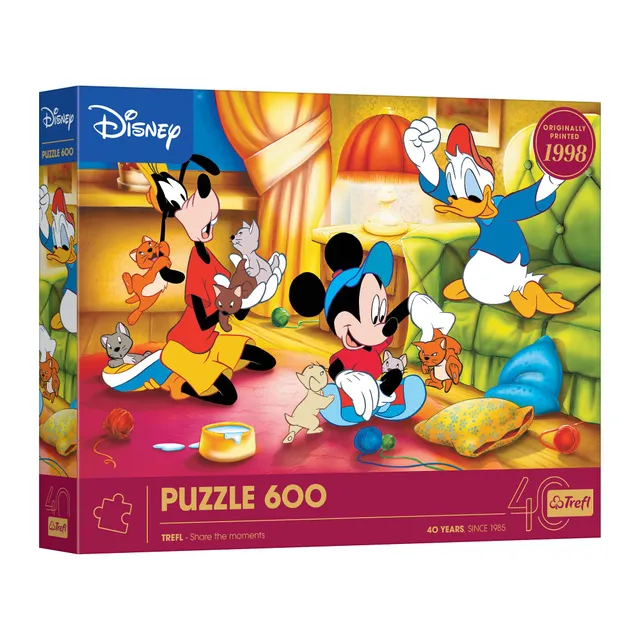 trefl-red-disney-mickey-mouse-puzzle-600-pi-ces-40-ans image 1
