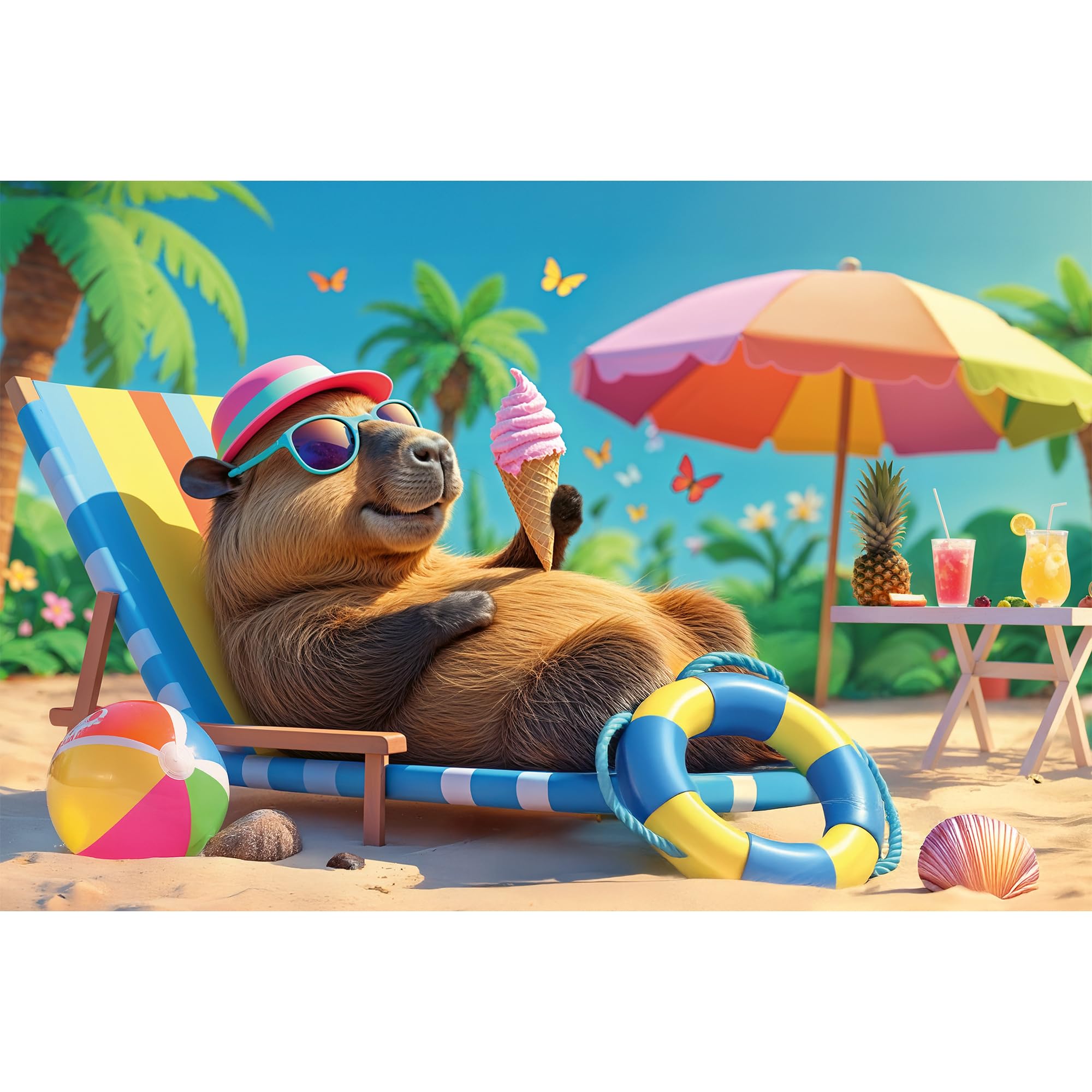 the-treflik-family-capybaras-puzzle-100-pi-ces-enfant image 2