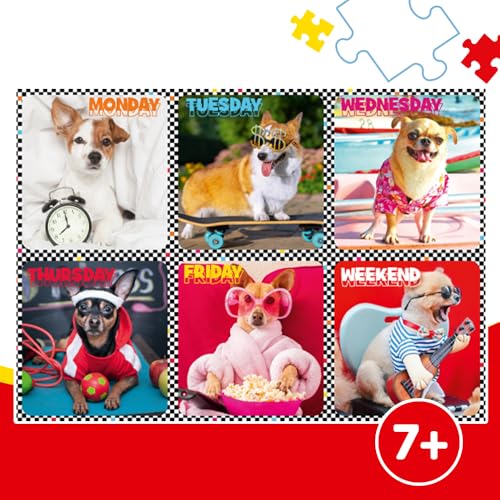 trefl-red-heureux-dogs-puzzle-200-pi-ces-7-ans-chiens image 8