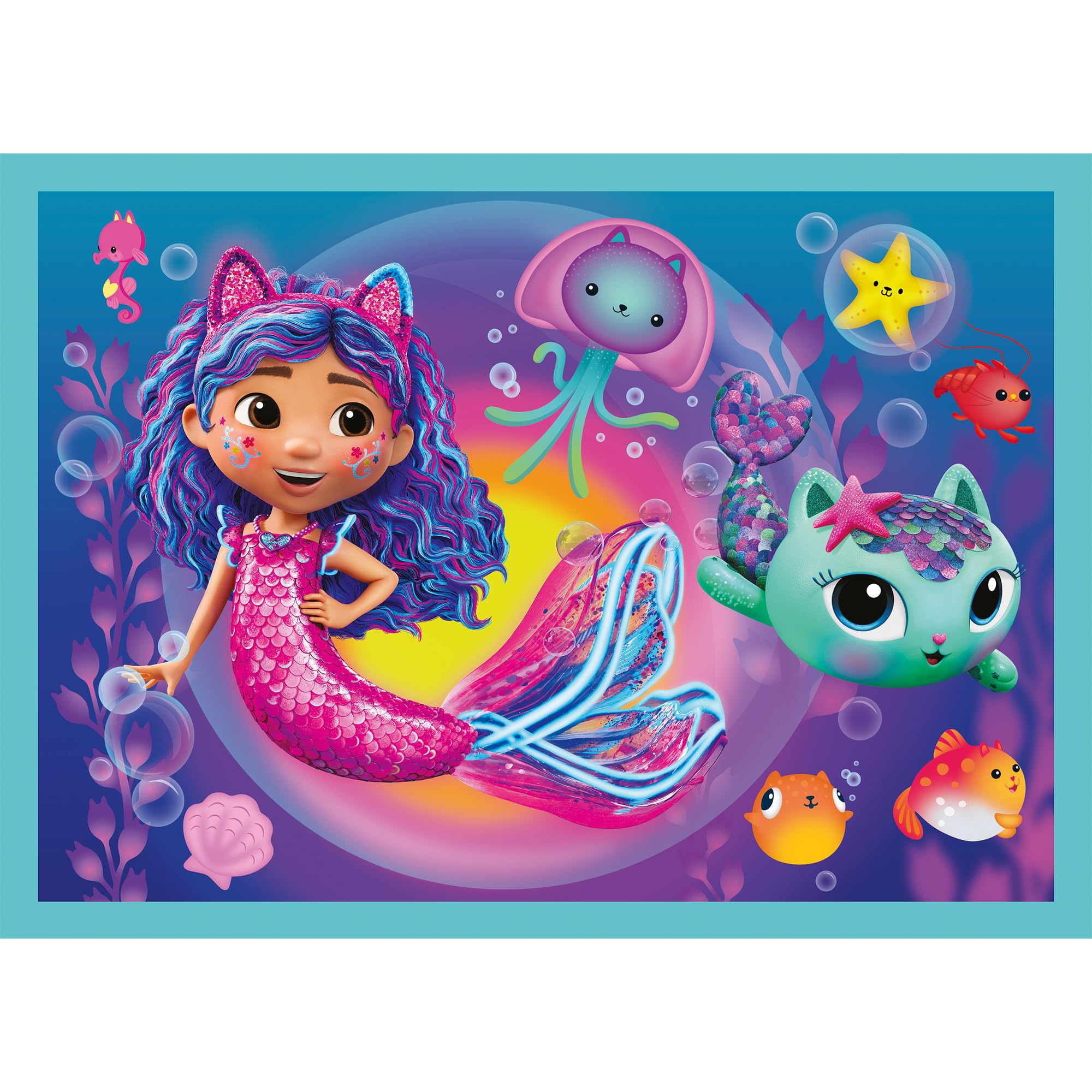 trefl-red-gabby-s-dollhouse-puzzle-4-en-1-35-70-pi-ces image 5