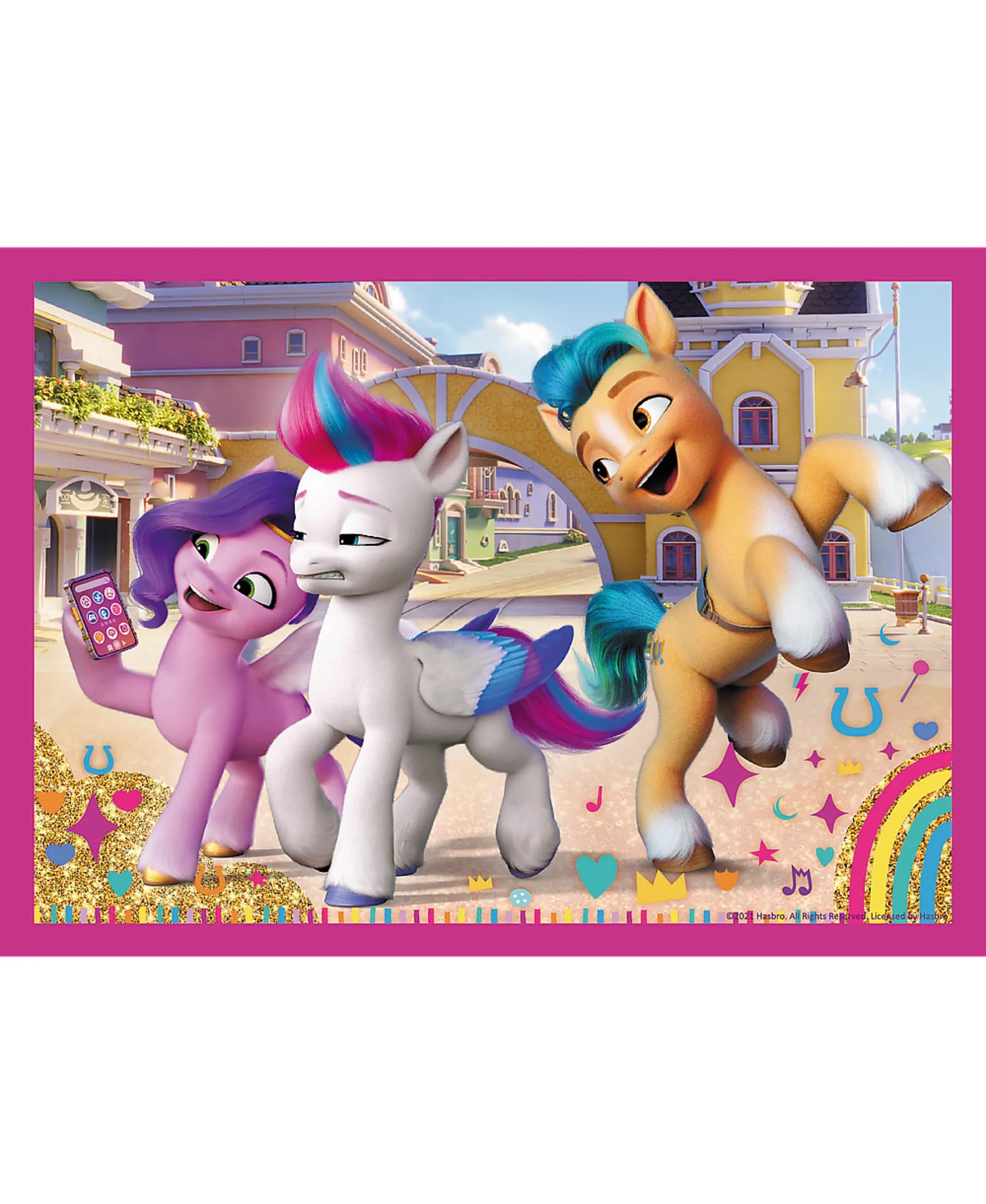 trefl-red-my-little-pony-puzzle-4-en-1-enfant-4-ans image 5