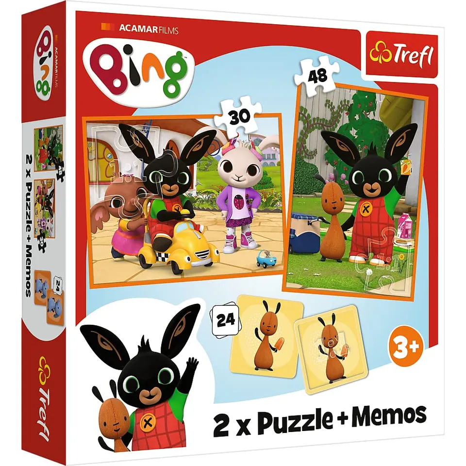 trefl-red-bing-3-en-1-puzzle-30-48-pi-ces-m-mo-3-ans image 1