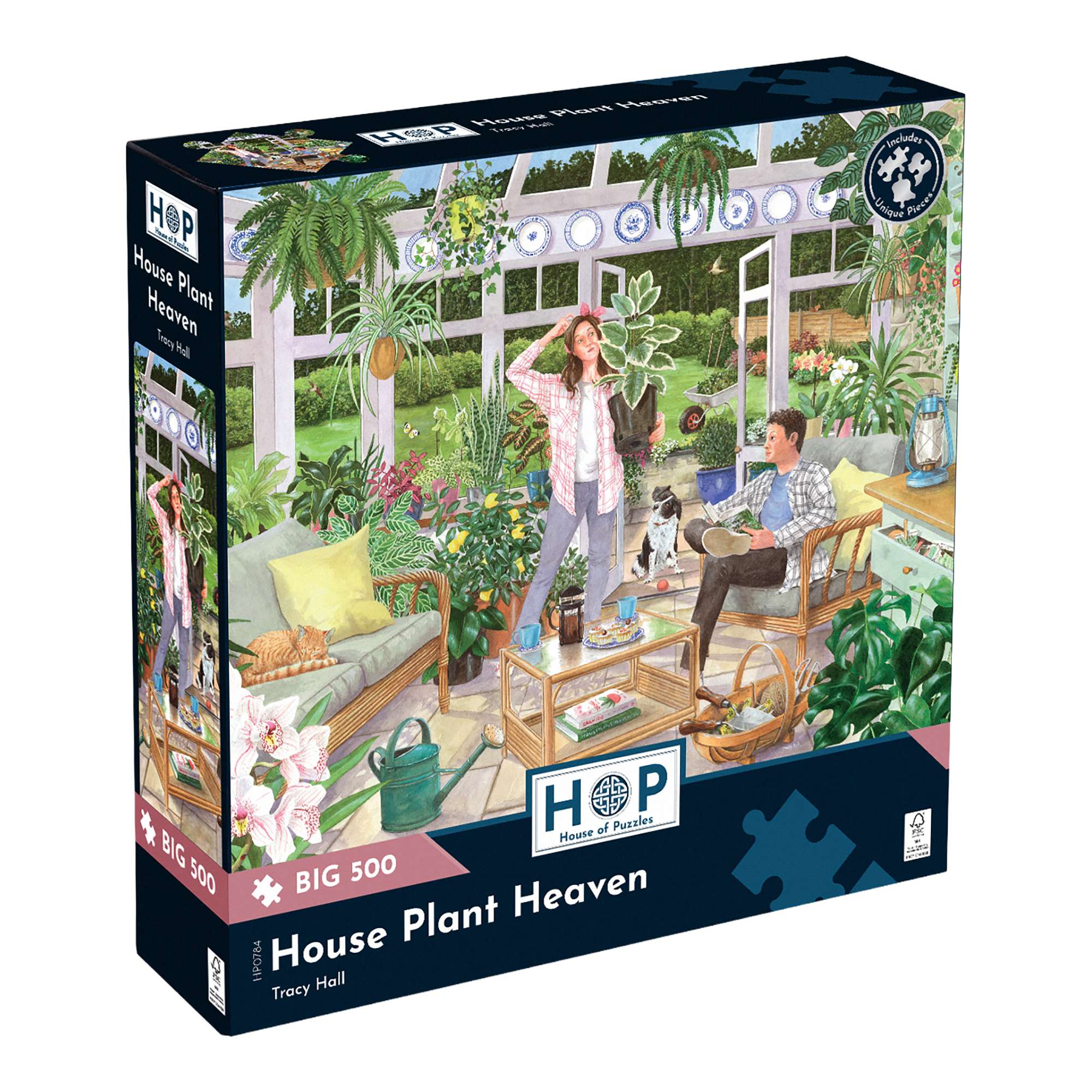 house-of-puzzles-house-plant-heaven-big-500-puzzle-plantes image 1
