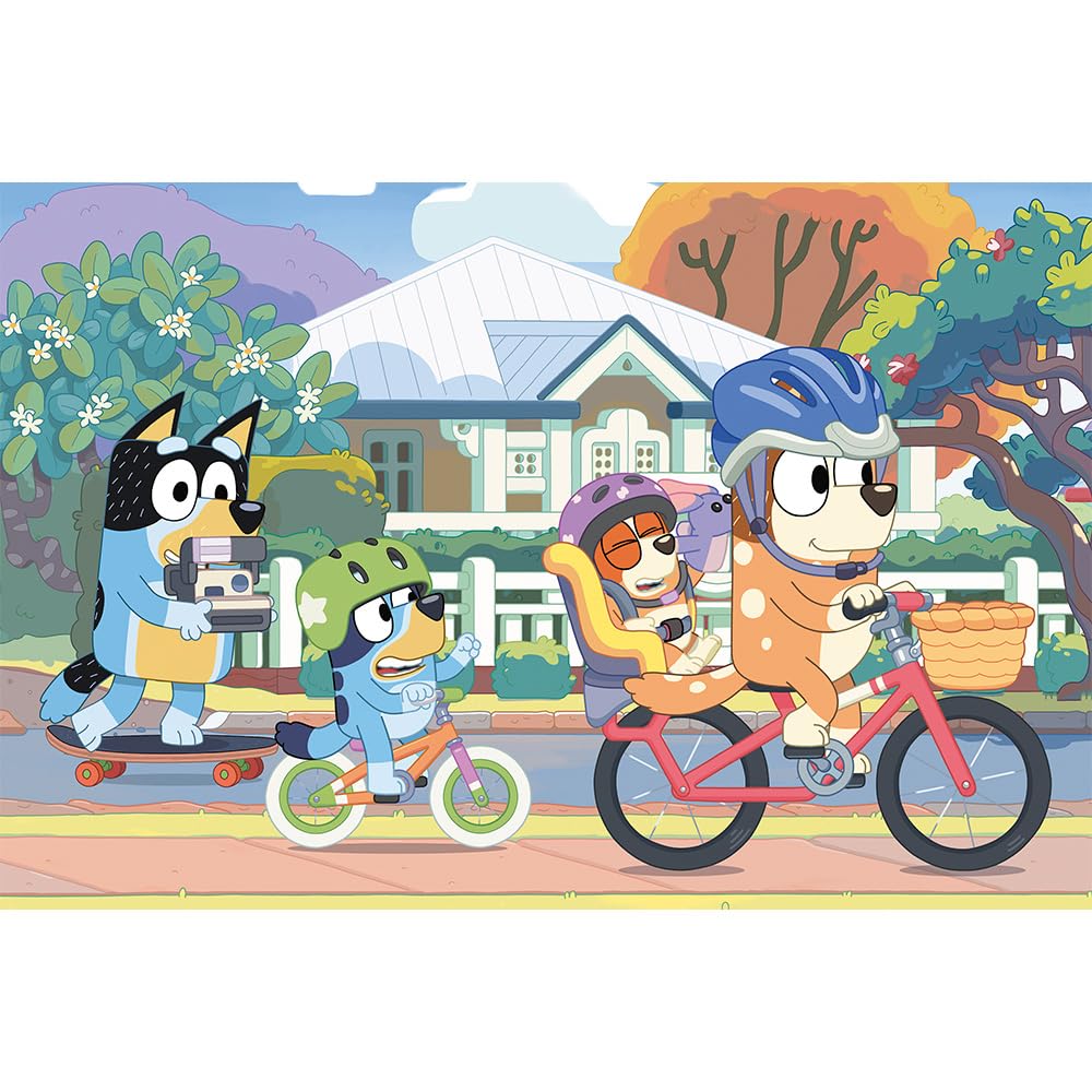 trefl-red-bluey-puzzle-60-pi-ces-joyeux-bluey-4-ans image 2