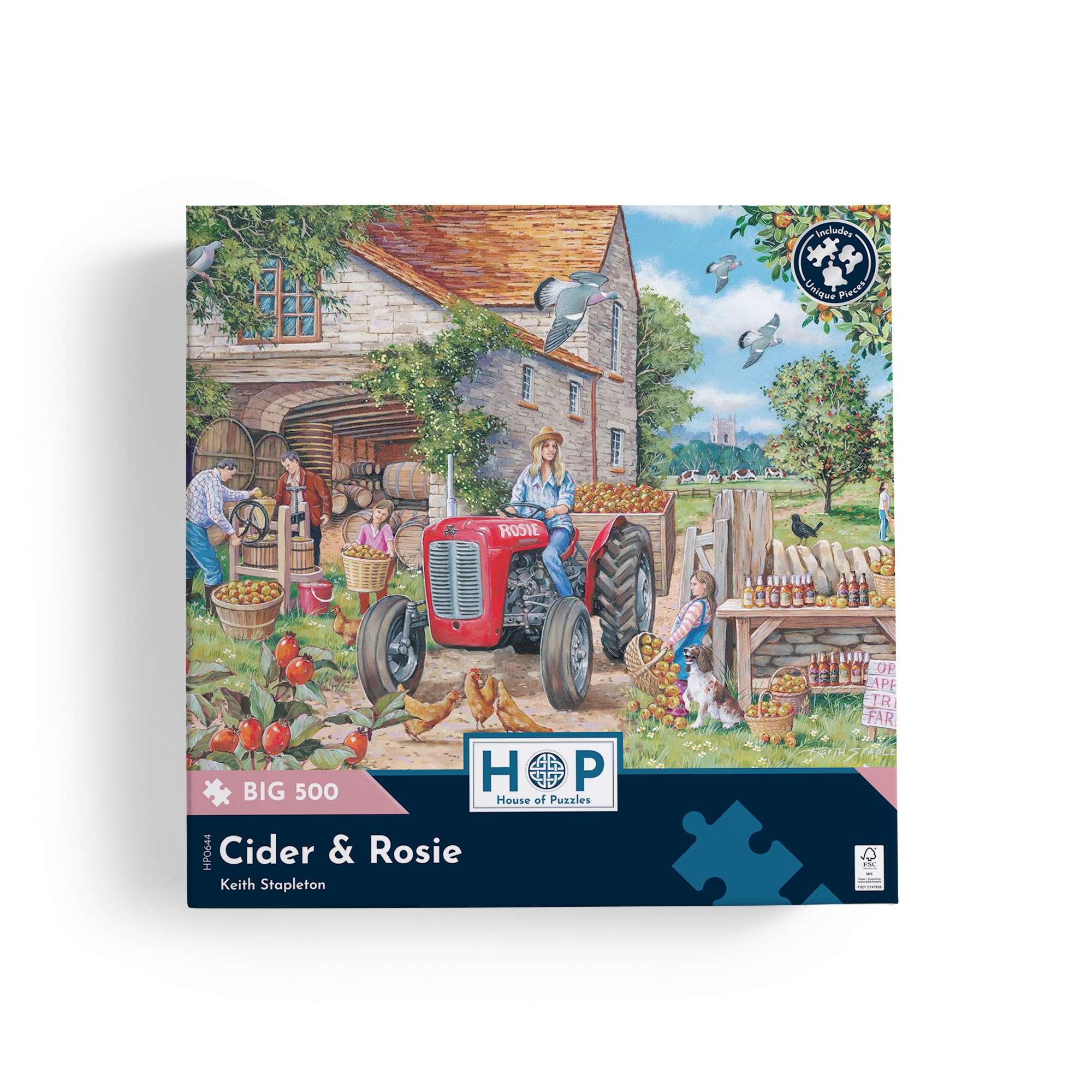 house-of-puzzles-cider-rosie-big-500-puzzle-500-pi-ces-ferme image 4