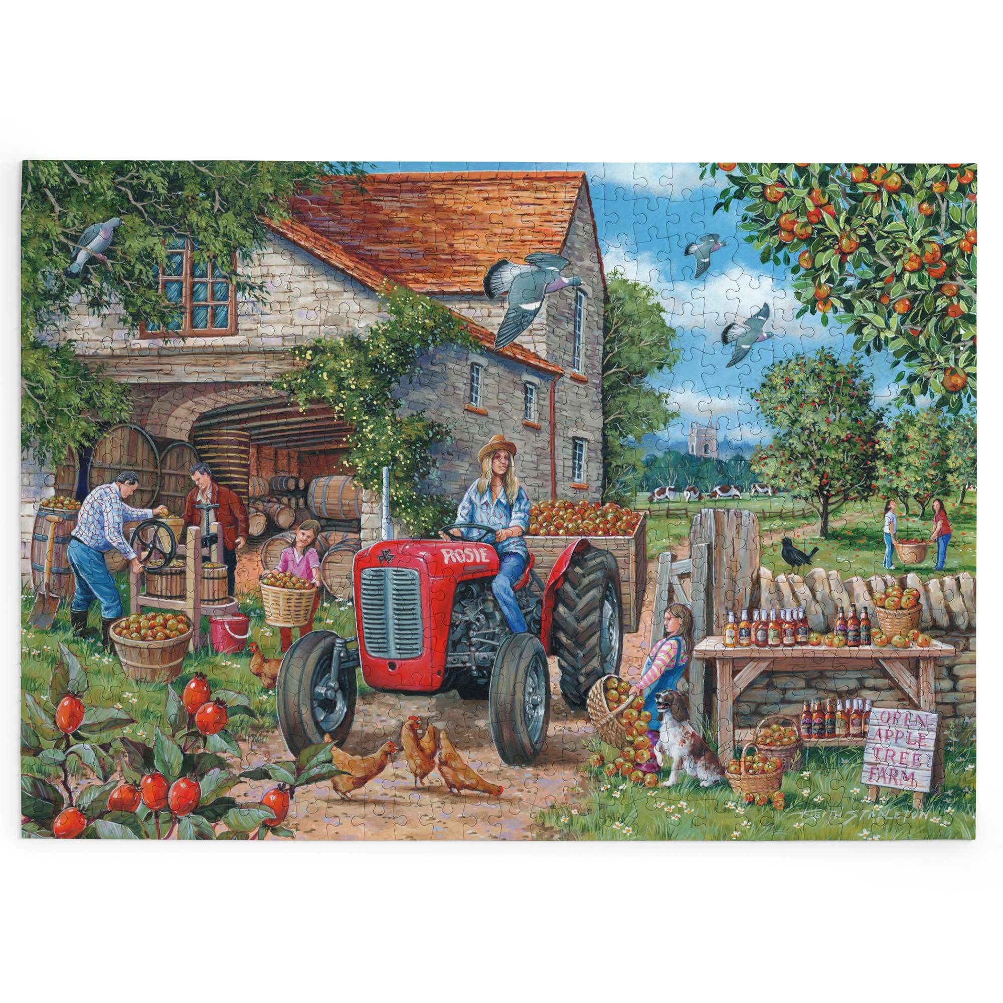 house-of-puzzles-cider-rosie-big-500-puzzle-500-pi-ces-ferme image 2