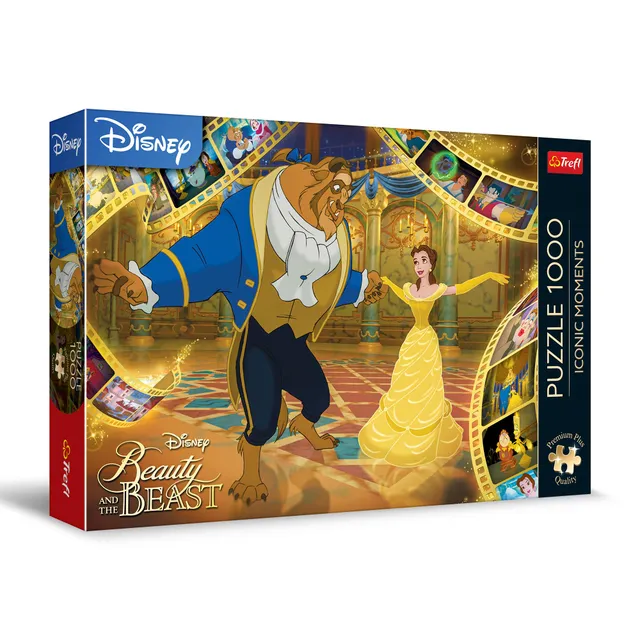trefl-premium-plus-iconic-moments-belle-et-b-te-puzzle-1000-pi-ces image 1