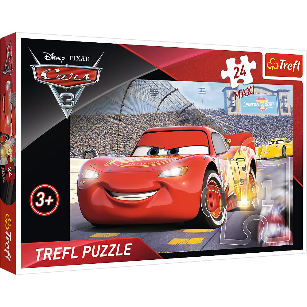 trefl-red-disney-voitures-3-puzzle-maxi-24-pi-ces image 1