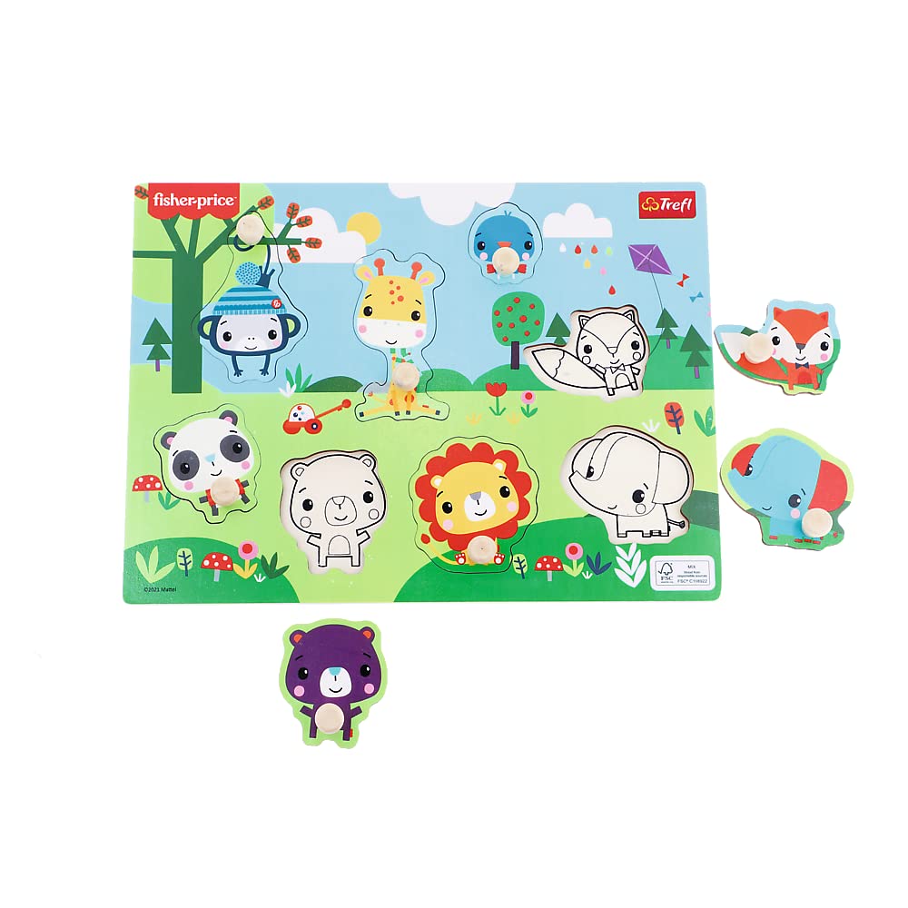 trefl-wood-craft-puzzle-bois-dans-la-for-t-18-mois image 2