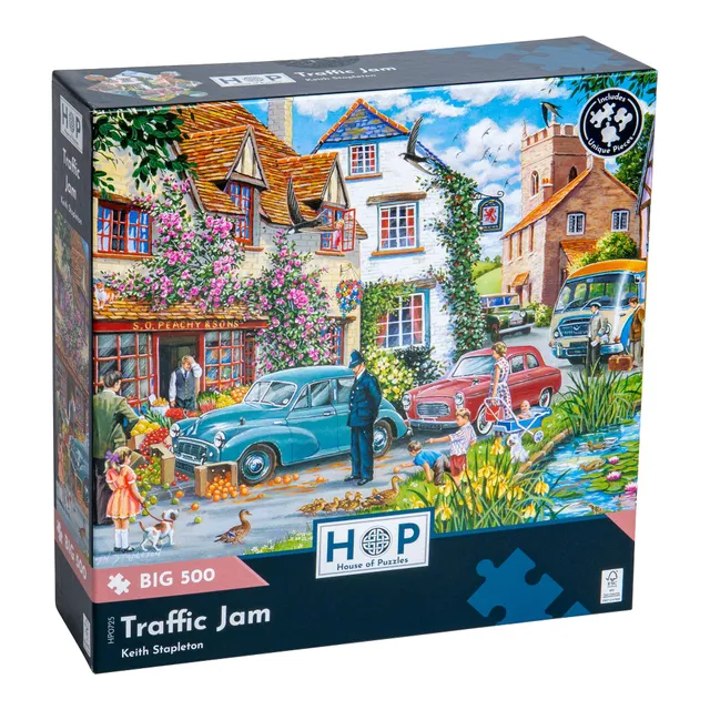 house-of-puzzles-traffic-jam-big-500-puzzle-transport-500-pi-ces image 1