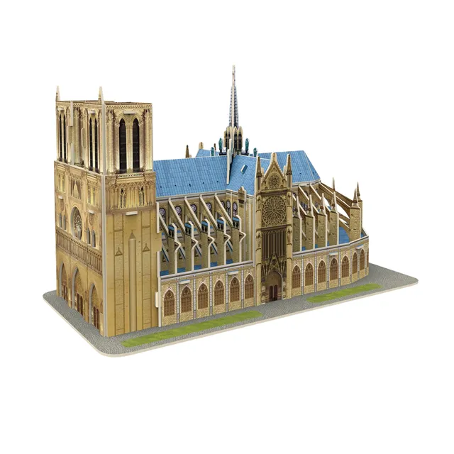 explora-maquettes-3d-notre-dame-paris-puzzle-53-pi-ces-niveau-4 image 1