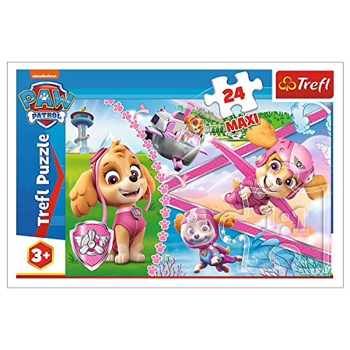 trefl-red-pat-patrouille-skye-puzzle-24-maxi-enfant image 8