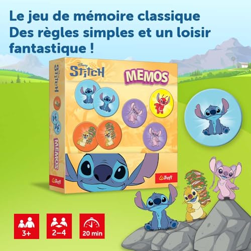 trefl-red-memos-lilo-stitch-jeu-de-m-moire-18-paires image 8