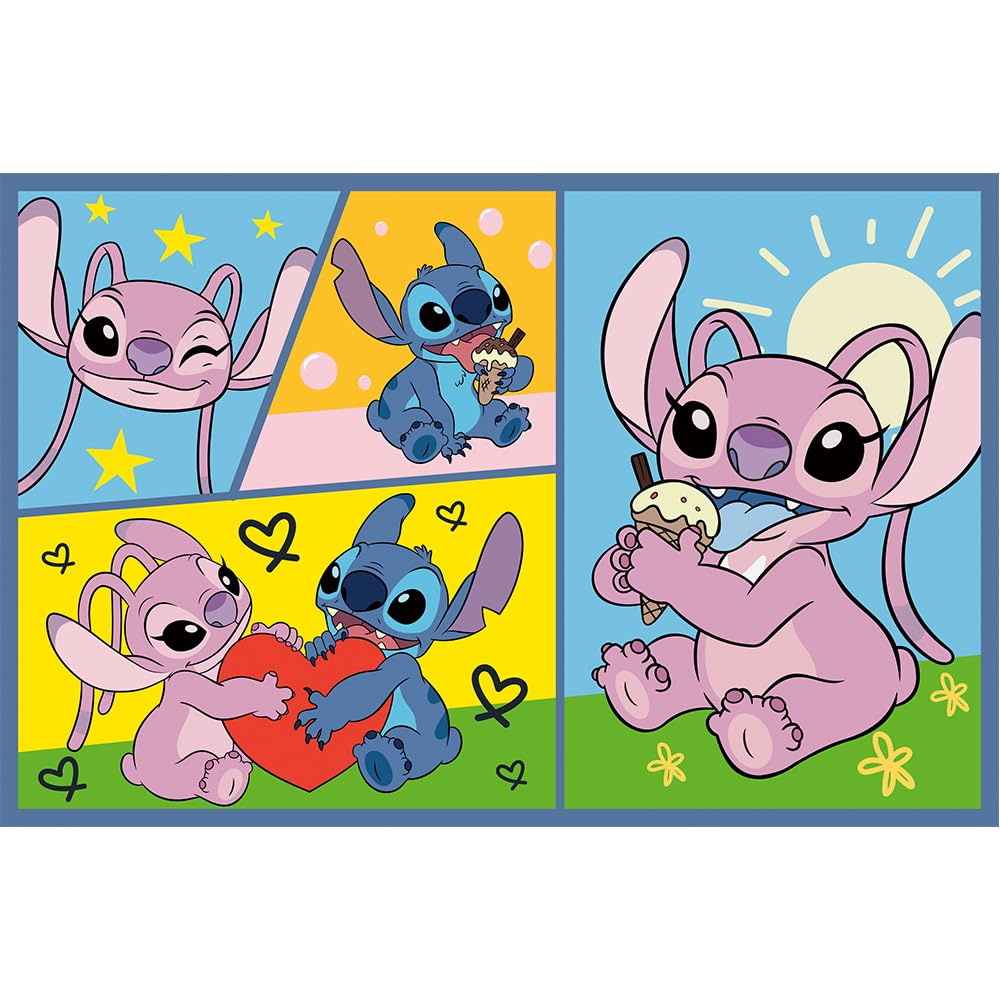 trefl-red-lilo-stitch-puzzle-2x70-pi-ces-d-s-4-ans image 2