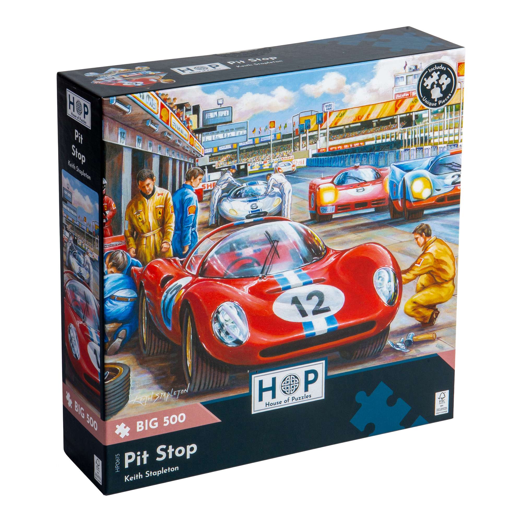 house-of-puzzles-pit-stop-puzzle-500-grandes-pi-ces image 1