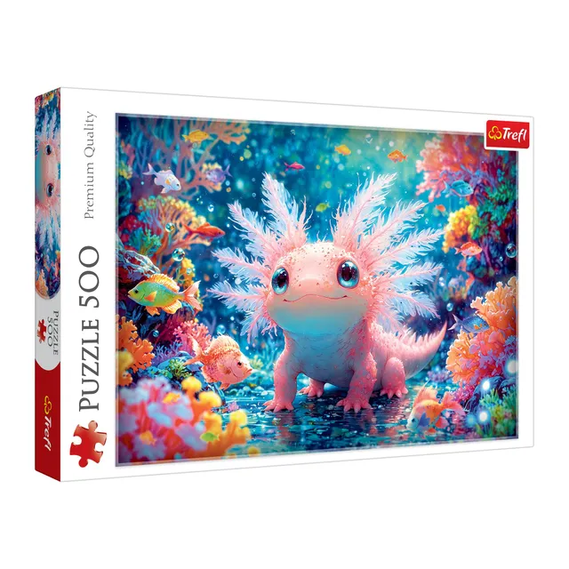 trefl-red-axolotl-puzzle-500-pi-ces-animal-d-s-10-ans image 1