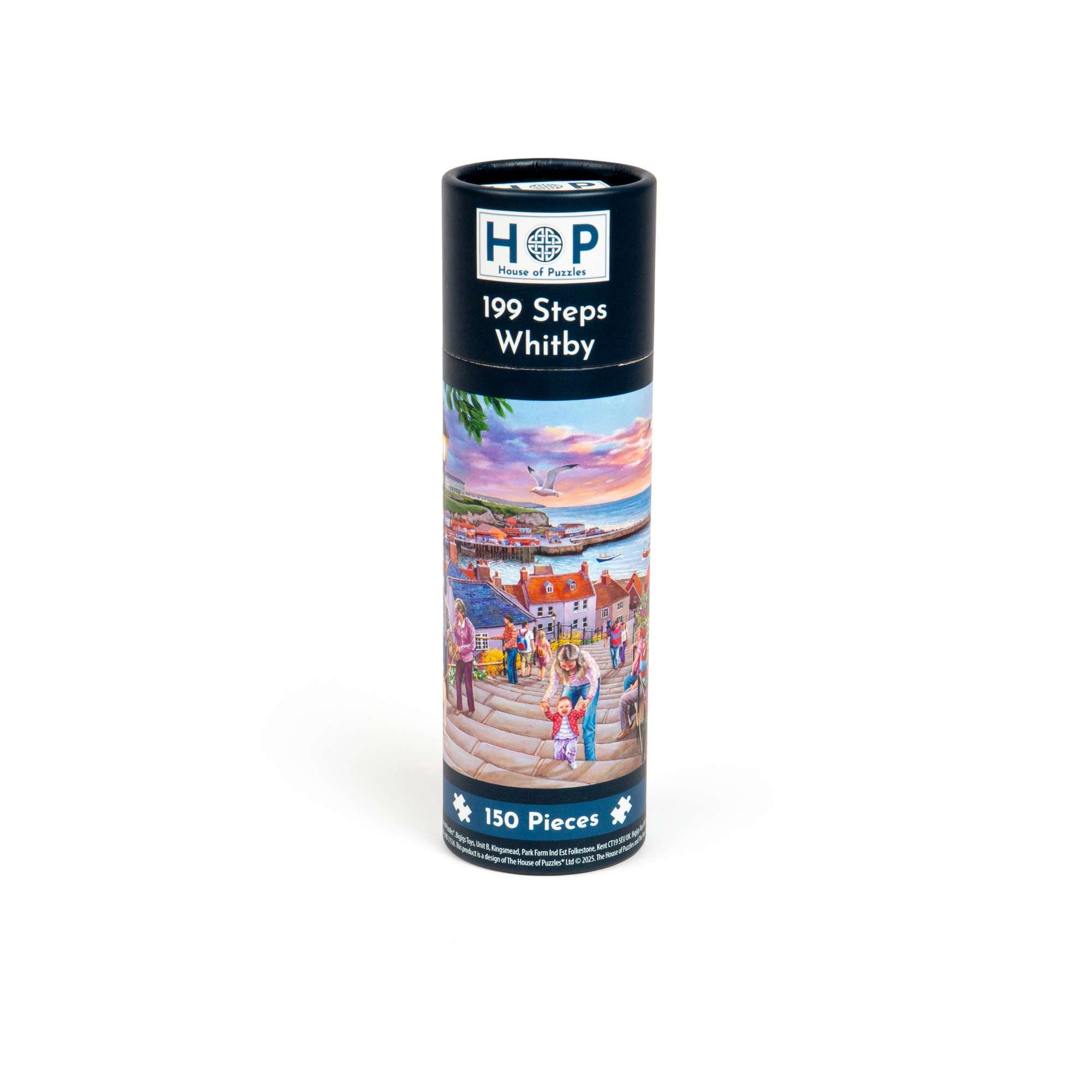 house-of-puzzles-mini-199-steps-whitby-puzzle-150-pi-ces-tube image 1