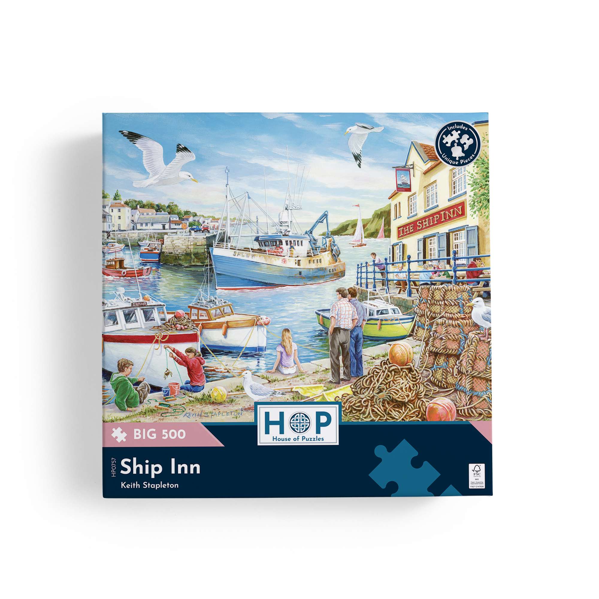 house-of-puzzles-big-500-ship-inn-puzzle-500-pi-ces-bord-de-mer image 4