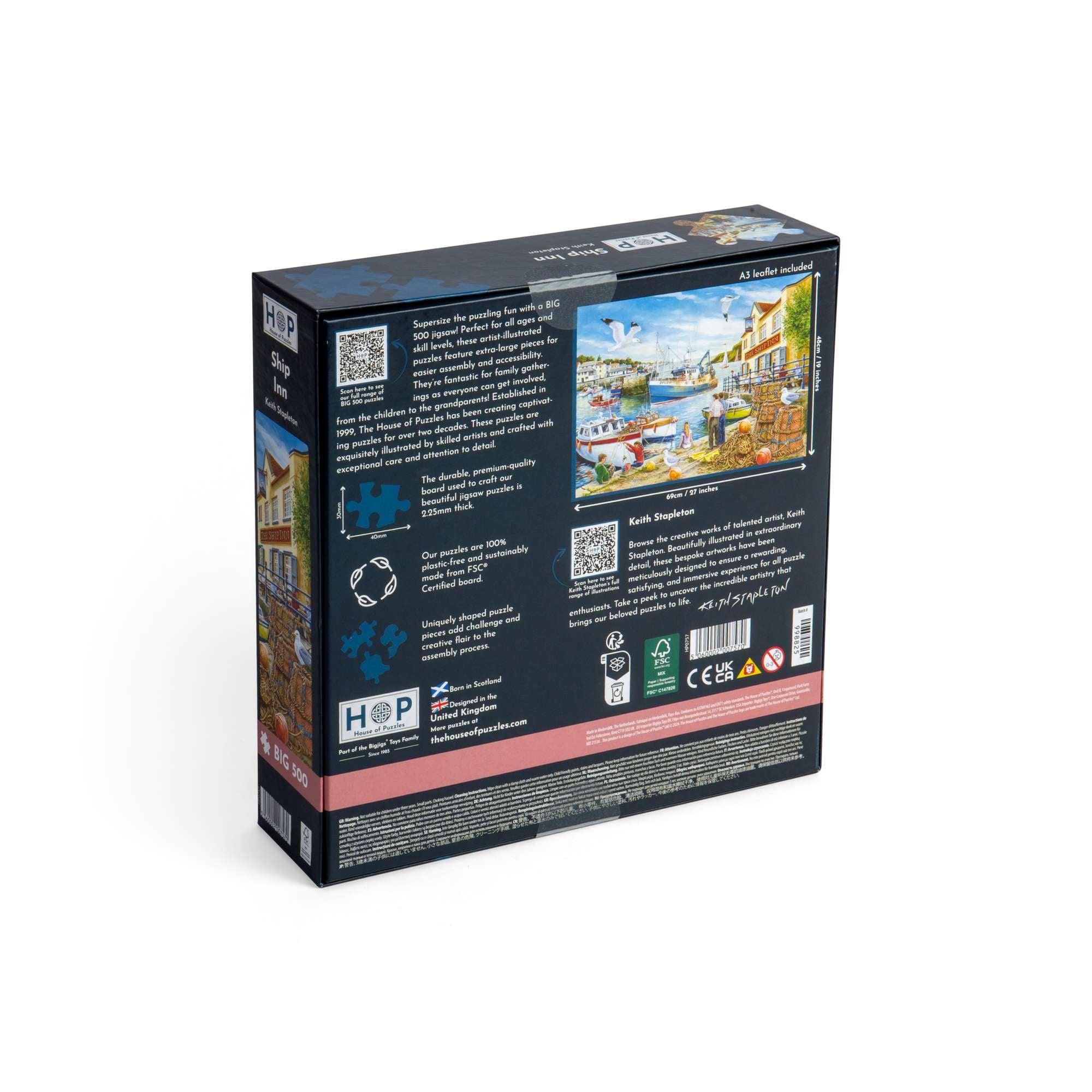 house-of-puzzles-big-500-ship-inn-puzzle-500-pi-ces-bord-de-mer image 3