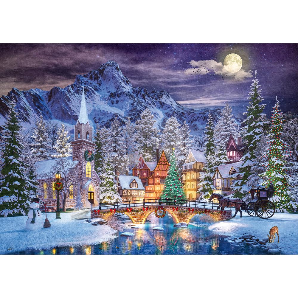 trefl-red-1000-pi-ces-puzzle-no-l-montagne-mystique-68x48-cm image 2