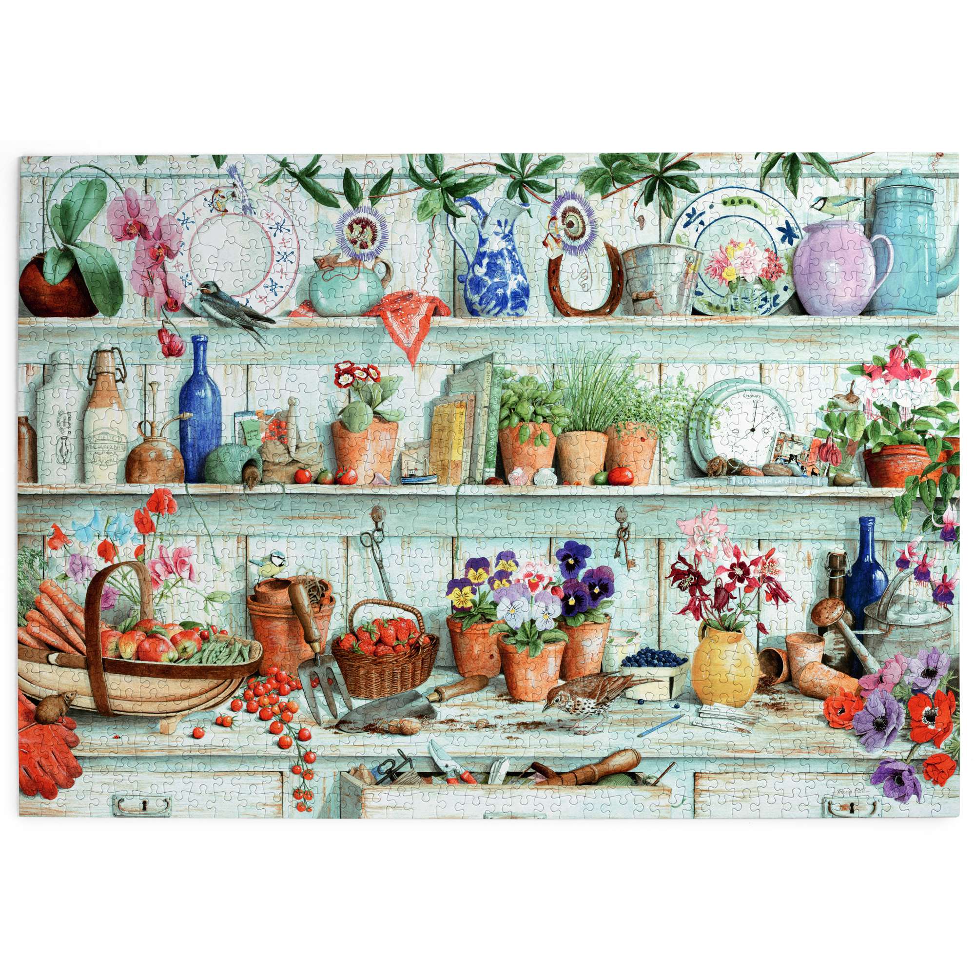 house-of-puzzles-posies-produce-puzzle-1000-pi-ces-jardin image 2