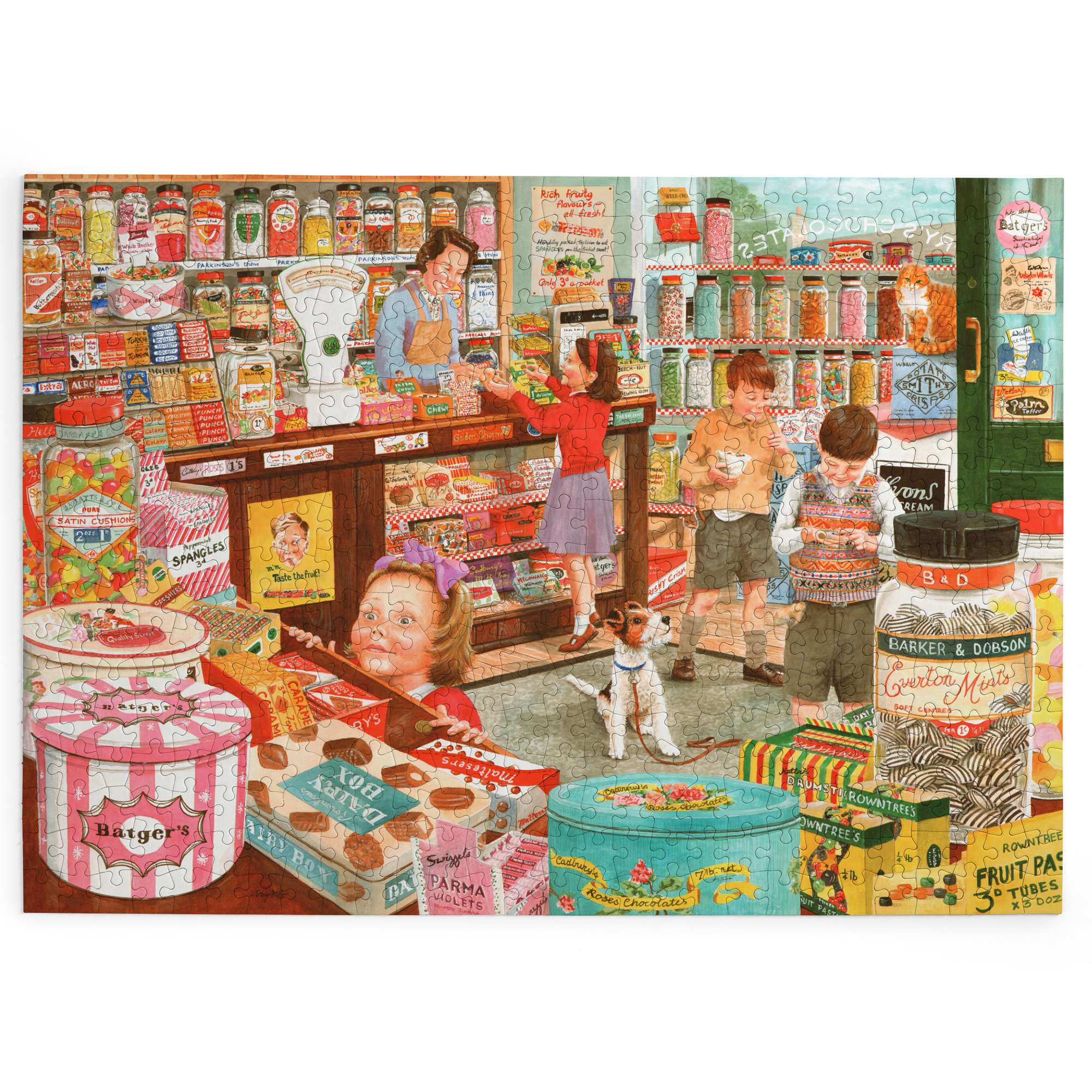 house-of-puzzles-big-500-thrupenny-bits-puzzle-500-pi-ces-famille image 2