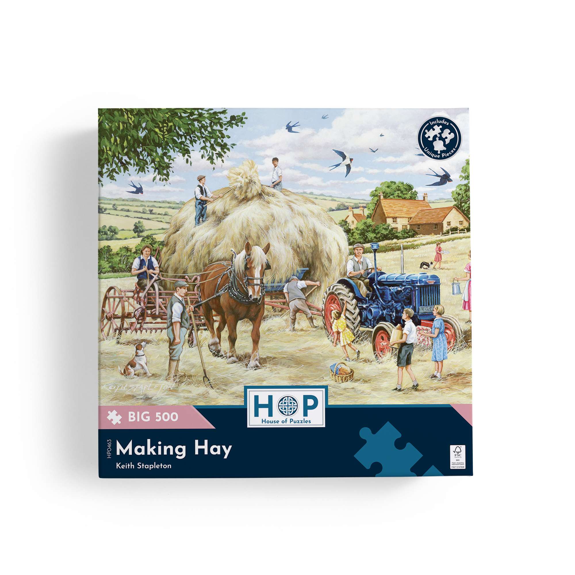 house-of-puzzles-making-hay-puzzle-big-500-pi-ces-ferme image 4