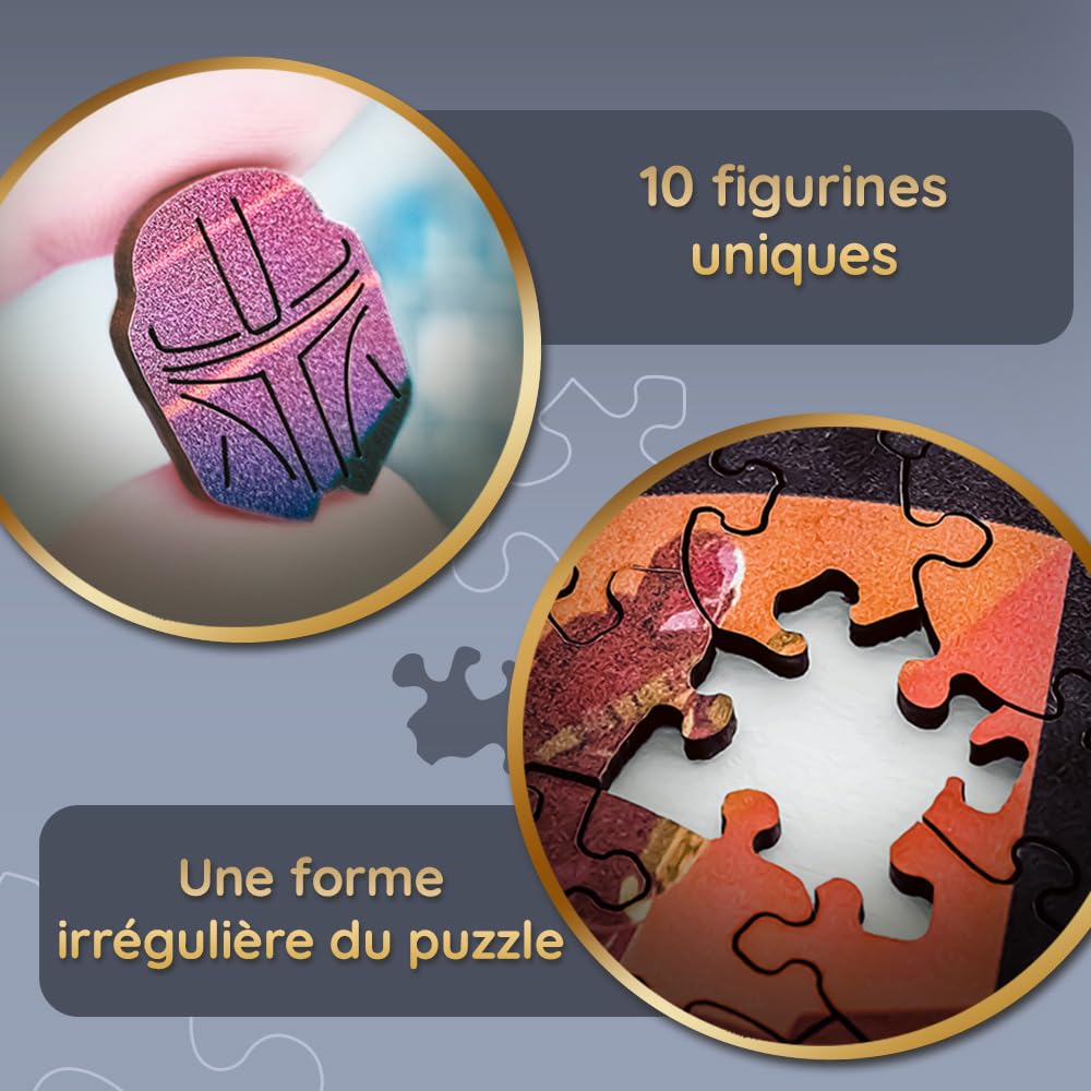 trefl-wood-craft-mandalorian-puzzle-bois-160-pi-ces-casque image 4